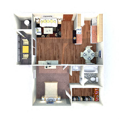 The Bermuda floor plan